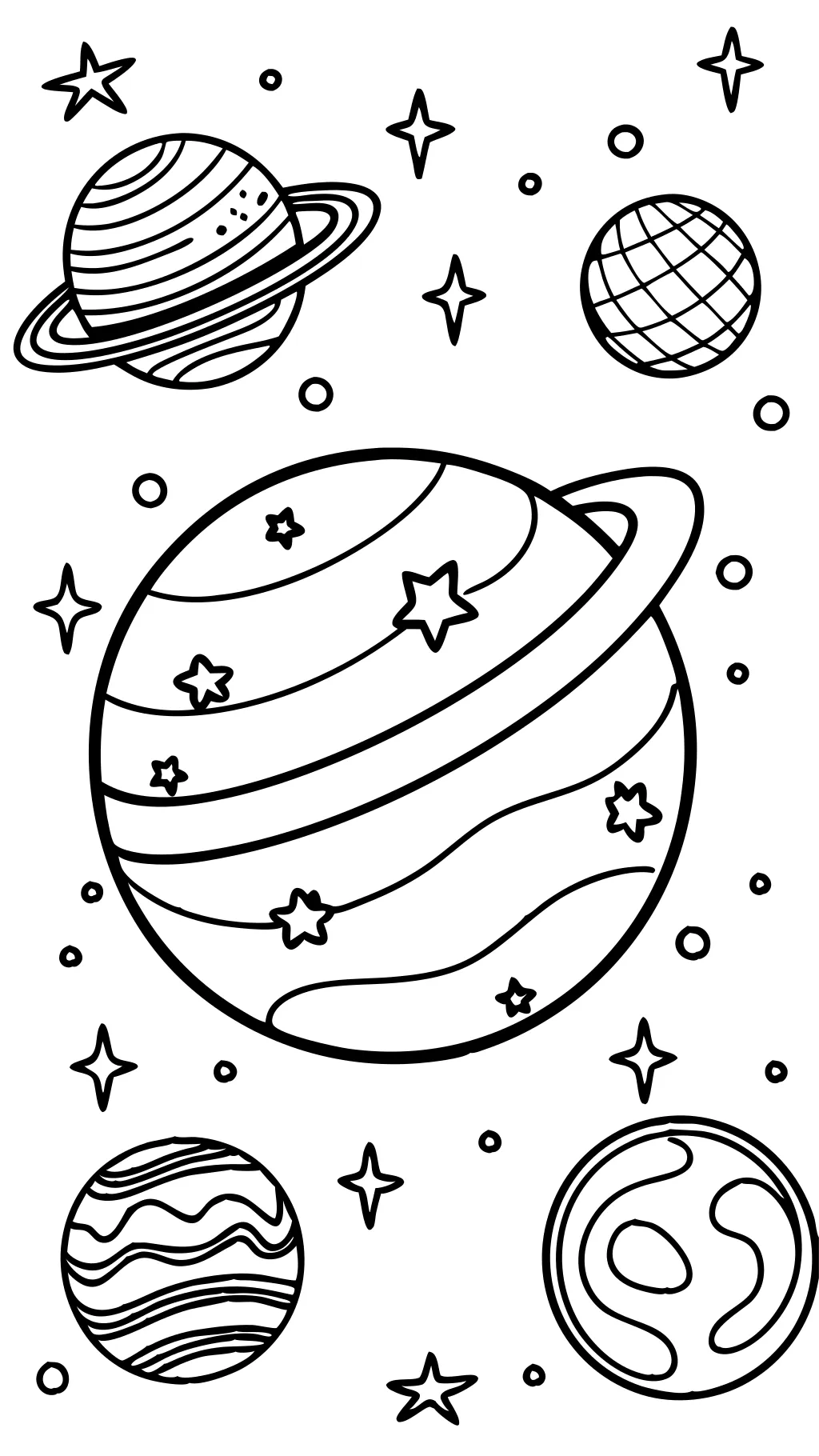 free coloring pages solar system